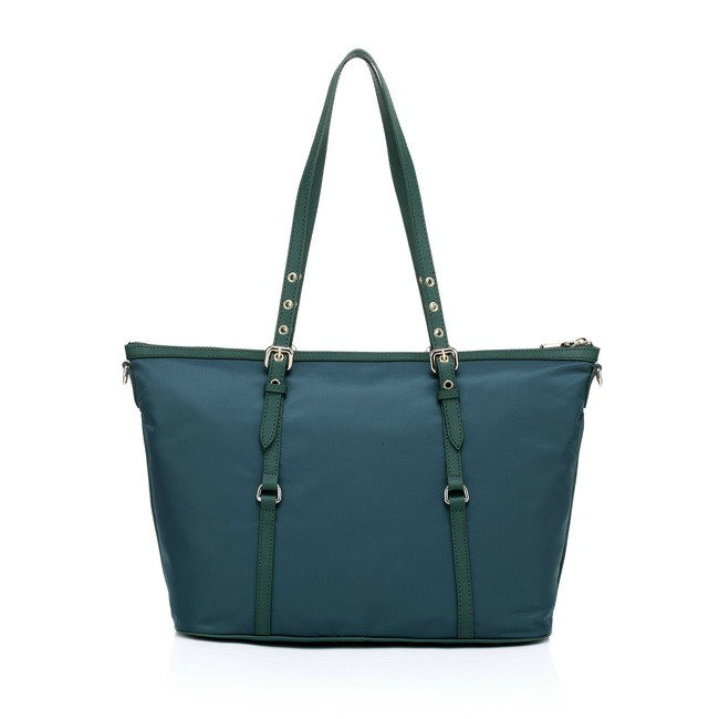 2014 Prada tessuto Large Shopping Tote Bag BN4253 dark green